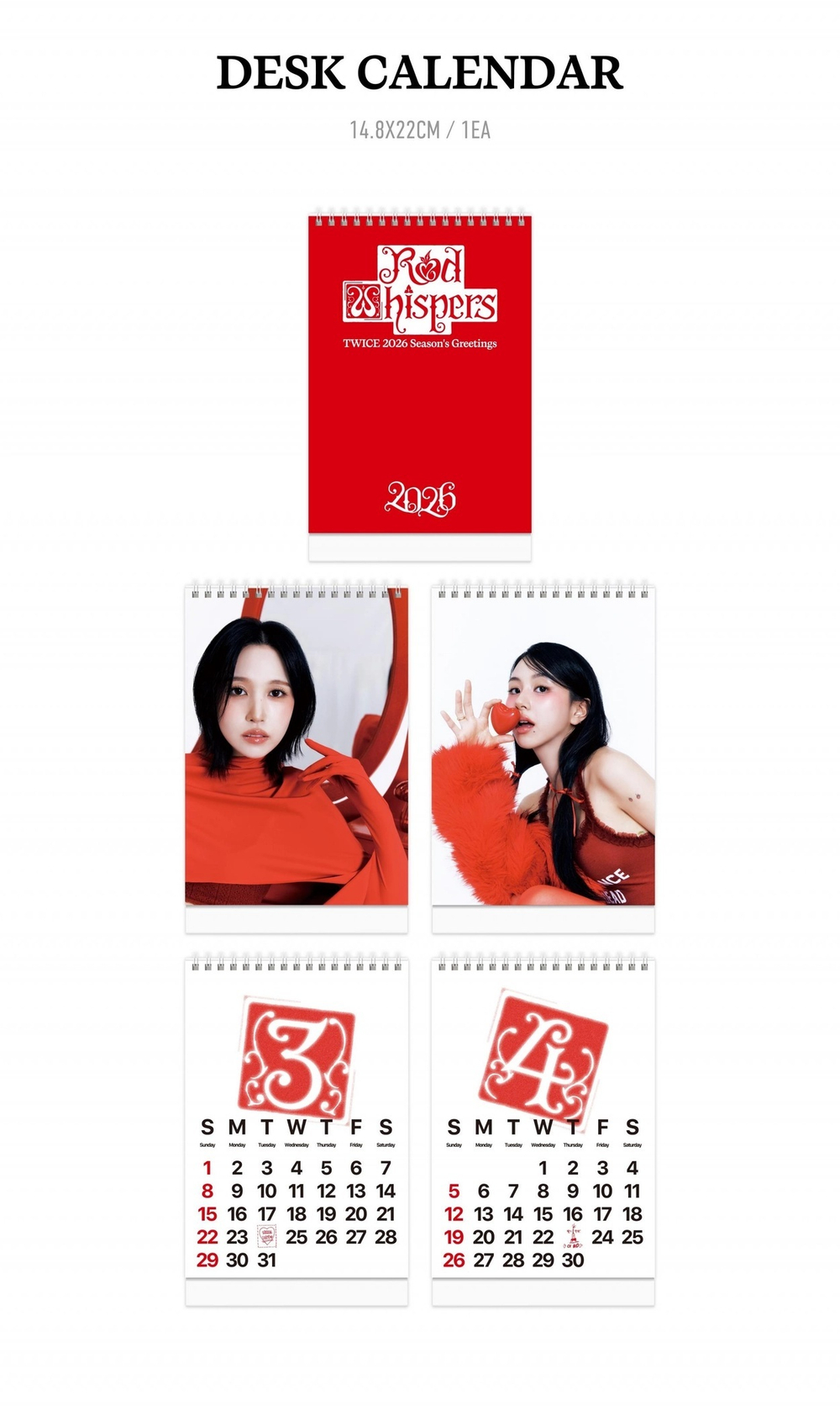 TWICE - 2026 Season’s Greetings [RED WHISPERS] | с подарком