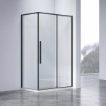 Душевой уголок Vincea SLIM-N VSR-4SN8013CLB 130x80 стекло прозрачное/профиль черный