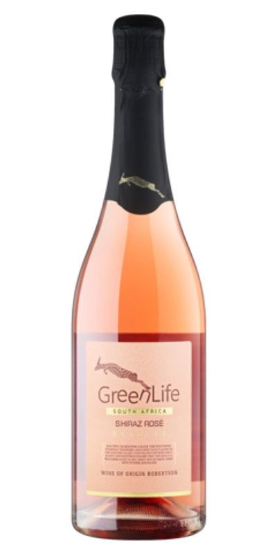 Вино игристое ГринЛайф Шираз Розе Баблс