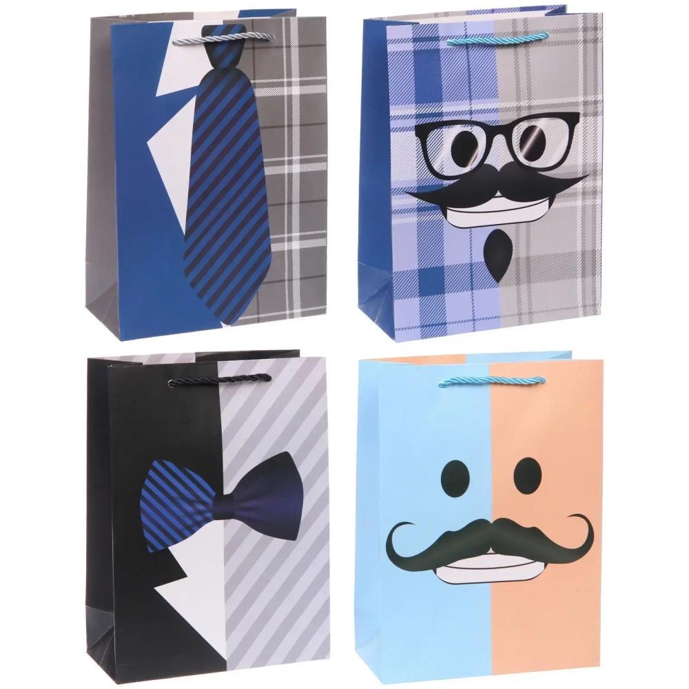 Пакет подарочный «Мужество» 18*24*8.5 см, микс