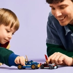 Конструктор LEGO Ninjago 71840 Дуэль гоночных автомобилей Rogue и Drix