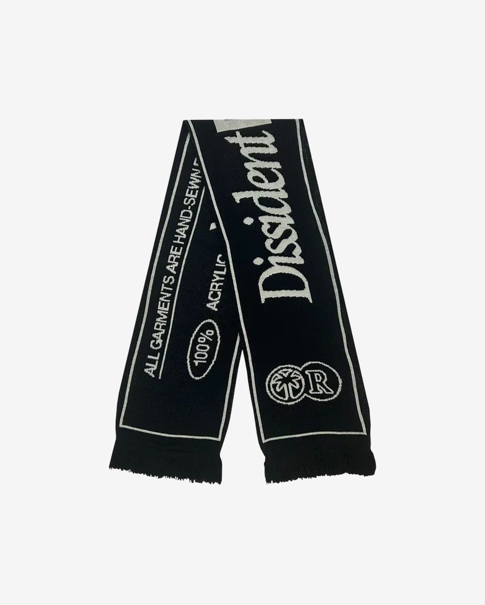 Шарф Dissident QG Reversible черный