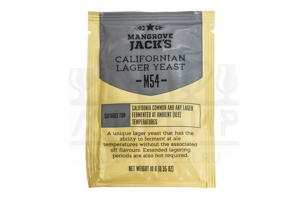 Пивные дрожжи Mangrove Jack's "Californian Lager M54", 10 г