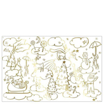 Постеры-раскраски «New Year» 2 шт.