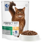 Сухой корм для стерилизованных кошек PERFECT FIT с курицей 650 г