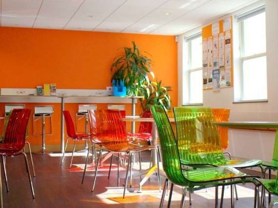 Стул X-Treme S прозрачный оранжевый