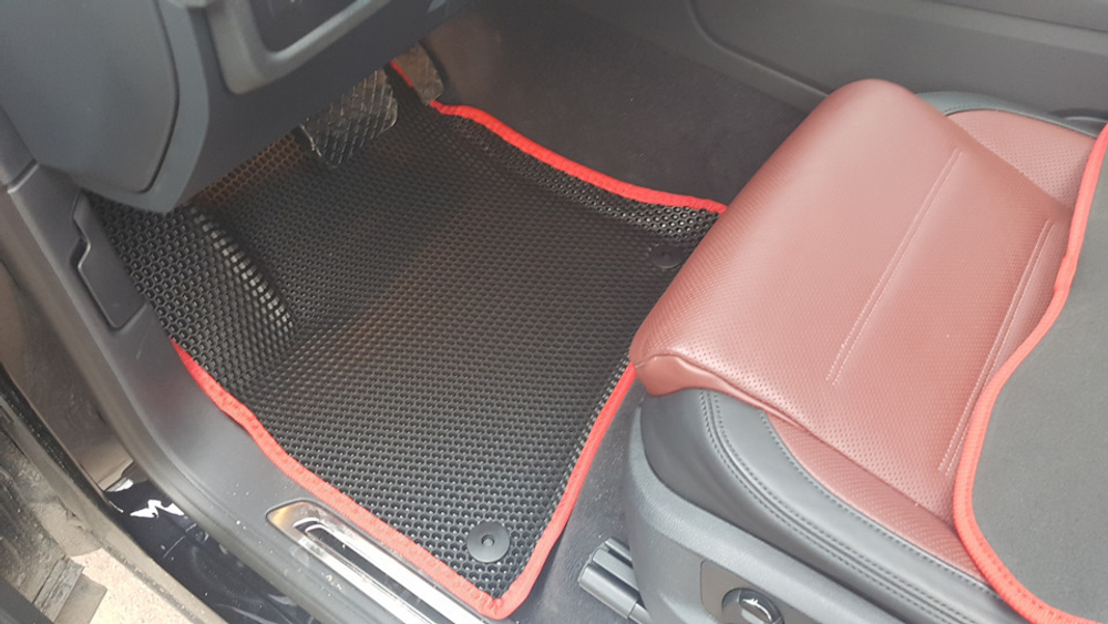 Автоковрики для VW Touareg, II (2010-2018). 2-х зонный климат контроль.