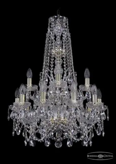 Подвесная люстра Bohemia Ivele 1411/10+5/195/XL-80/2d/G