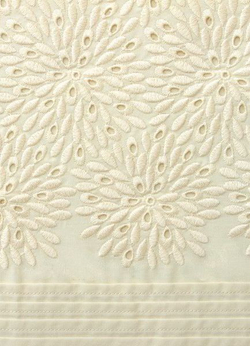 Элитная наволочка хлопковая Флер шампань от Bovi Португалия фрагмент