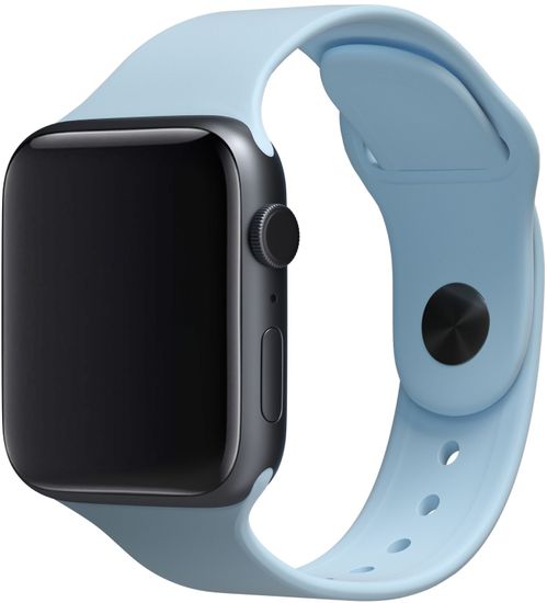 Ремешок moonfish для Apple Watch 38/40 мм, силикон, голубой