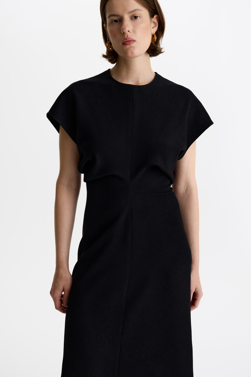 Платье из ацетата миди