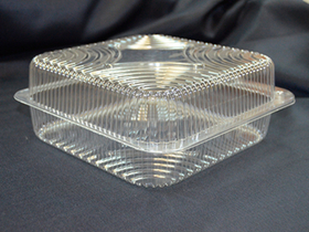 Контейнер пластиковый 18 х 18 х 8 см