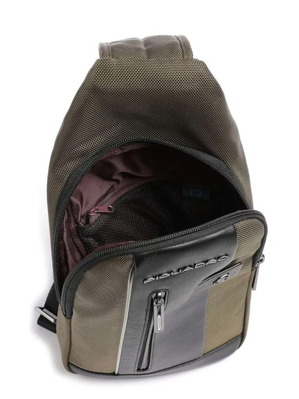 Рюкзак PIQUADRO Brief 2 Mono Sling Green CA4536BR2L/VMN