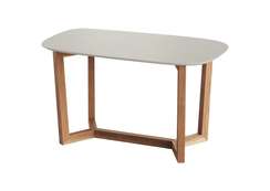 Стол обеденный Cross 2 140*80 см (дымка, бук)