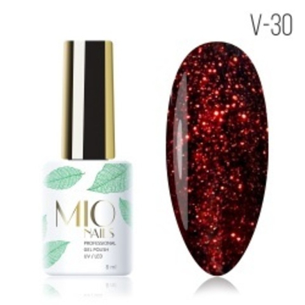 Гель-лак MIO NAILS V-30. Турмалин, 8мл.