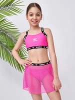 купальник раздельный 3 в 1 с топом и юбка