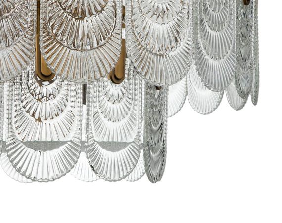 Подвесная люстра Indigo Salice 12022/A/9R Brass V000024