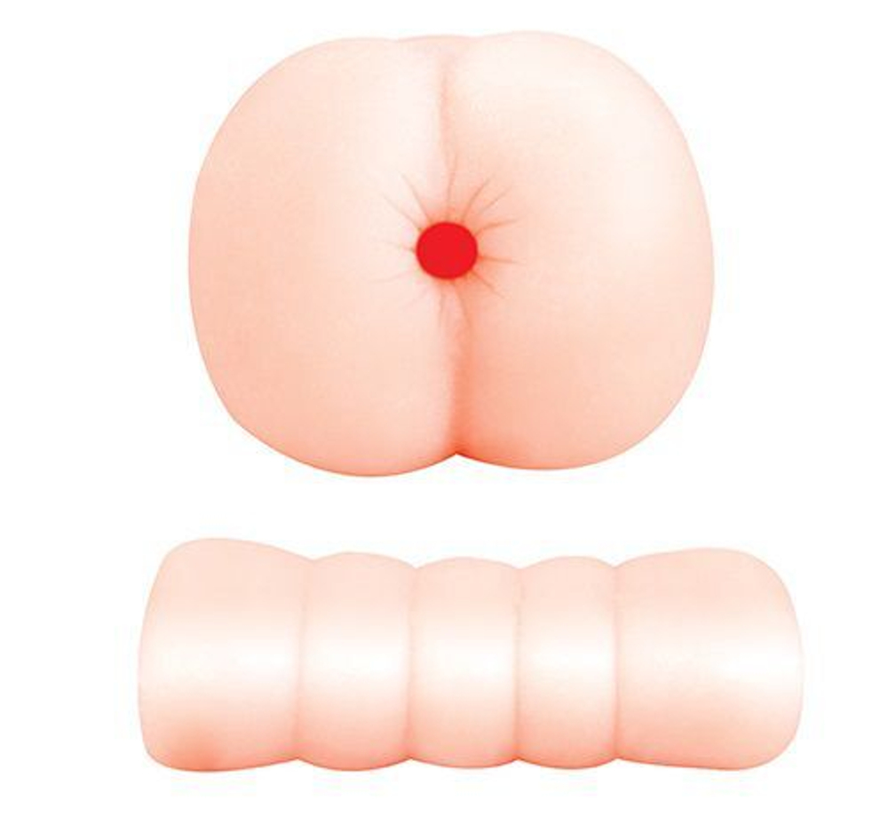 Телесный мастурбатор-анус REALSTUFF ASS TO-GO (Цвет: телесный)