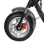 Электроскутер Minako Rex Citycoco 2000w двухколесный черный