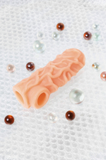 Насадка Kokos с дополнительной стимуляцией телесная 14 см