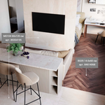 Керамогранит Estima Brigantina BG05 14.6x60 см 1.31 м² неполированный цвет коричневый