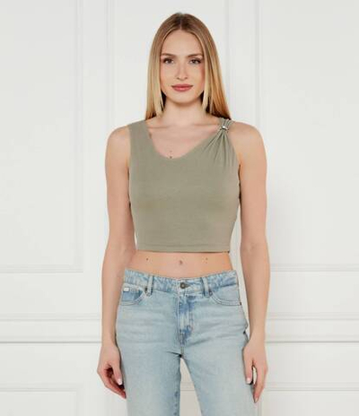Топ AIMEE GUESS - зеленый(W5GP22 KAQL2)