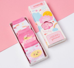 Набор детских носков для девочек "Bright" 3 пары, р.10-12, 4562648 (Крошка Я)