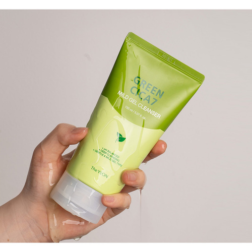 TheYEON Гель для умывания мягкий с центеллой - Green cica-7 mild gel cleanser, 150мл