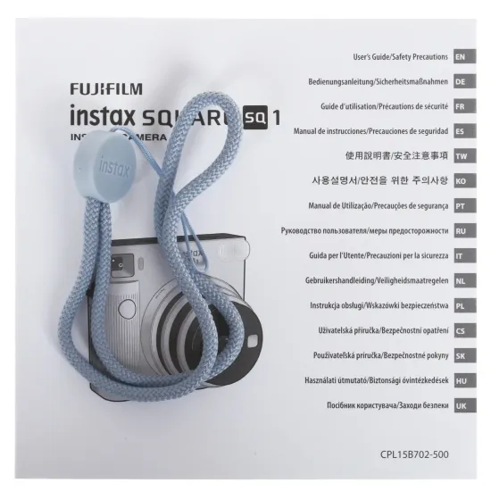 Фотоаппарат моментальной печати Fujifilm Instax Square SQ1 , синий