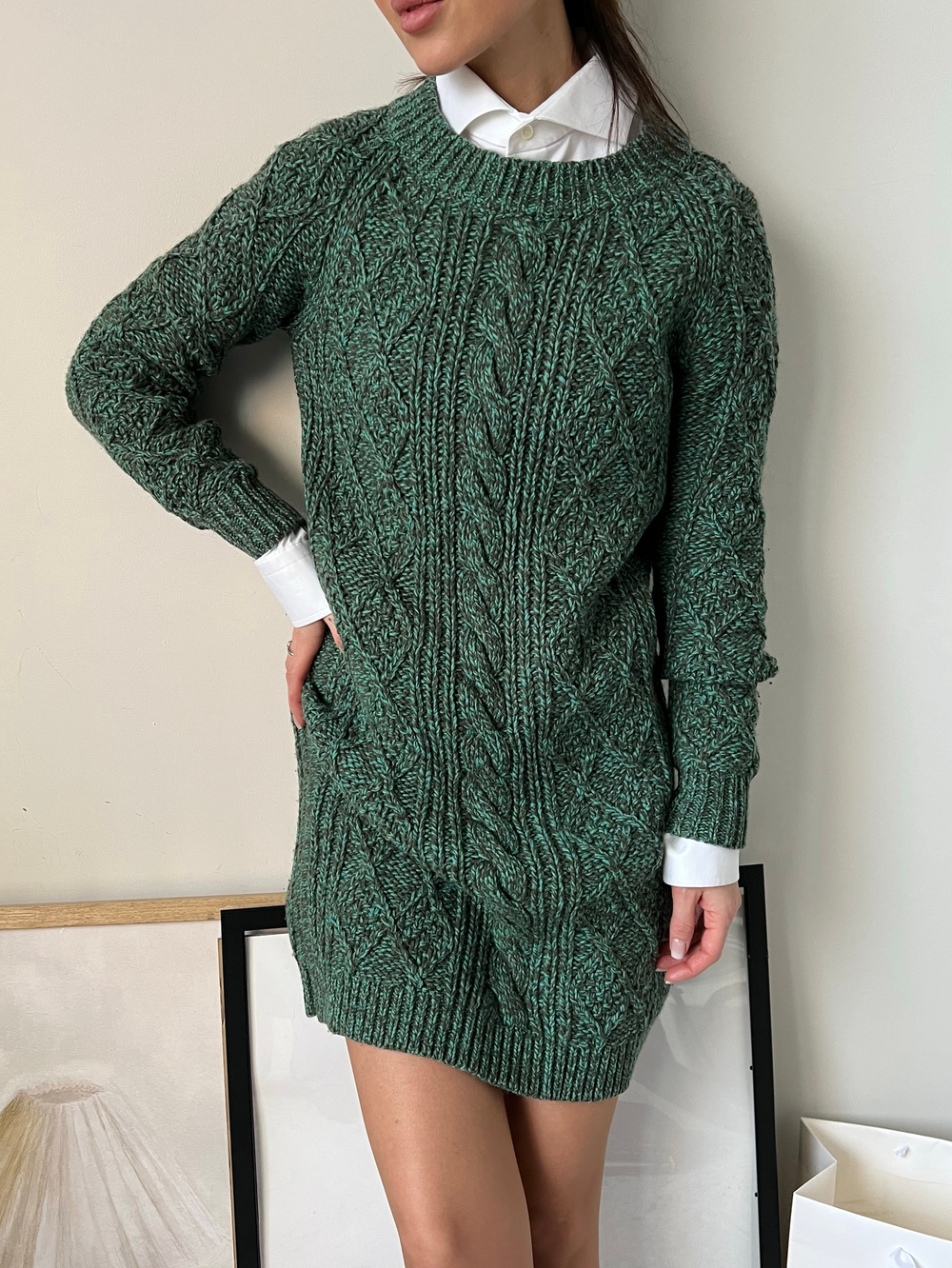 Шерстяное платье Gerard Darel, xs
