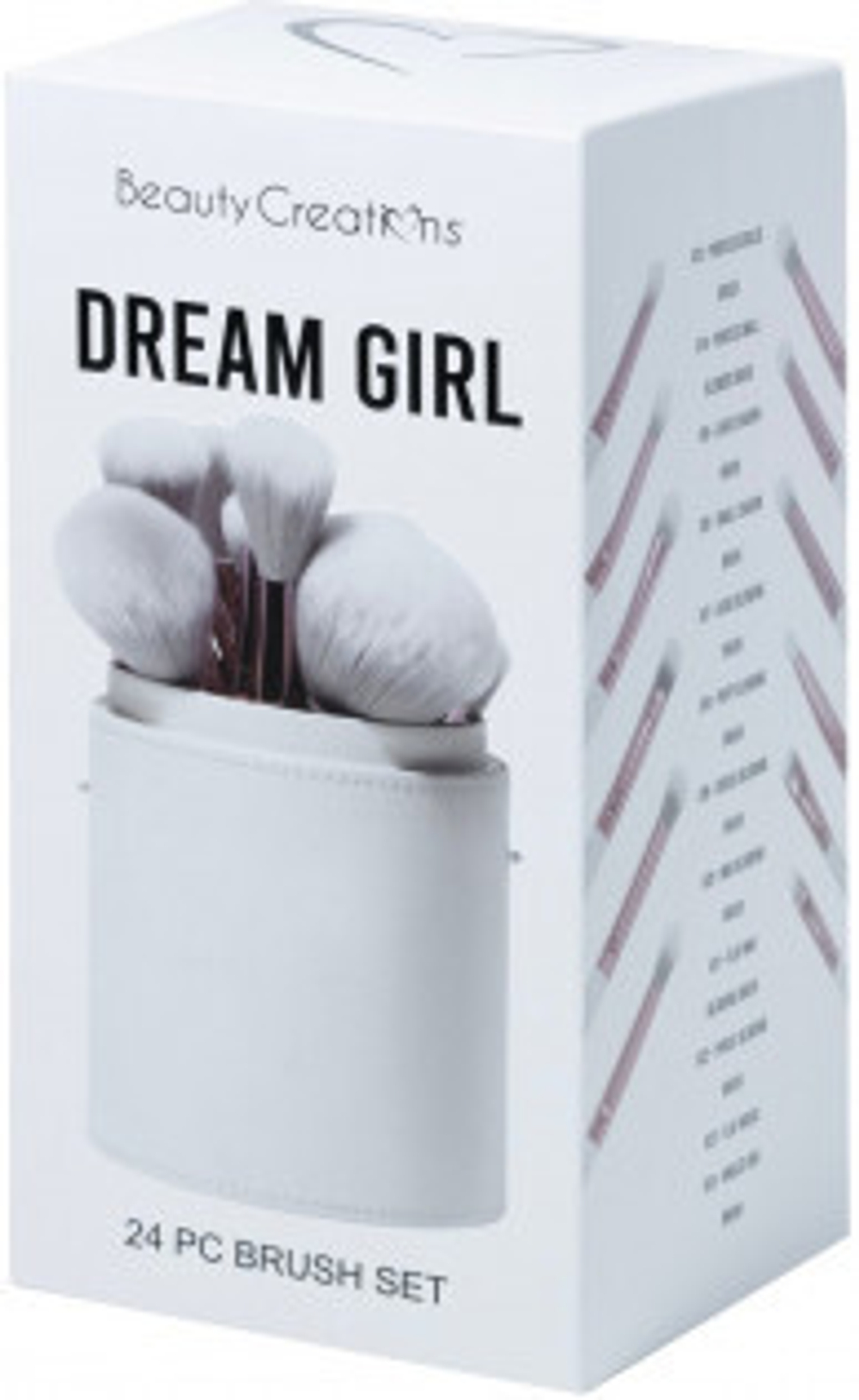 Beauty Creations Dream Girl Brush Set 24pc Набор кистей