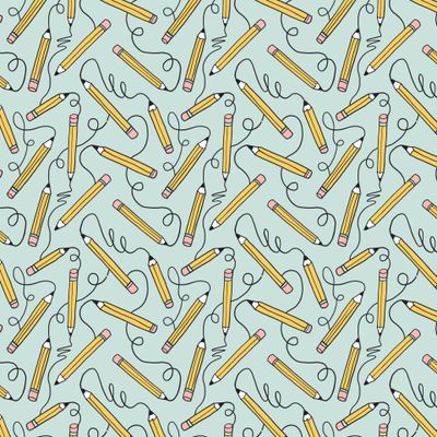 Карандаши на мятном