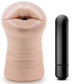 Телесный мастурбатор-ротик Skye