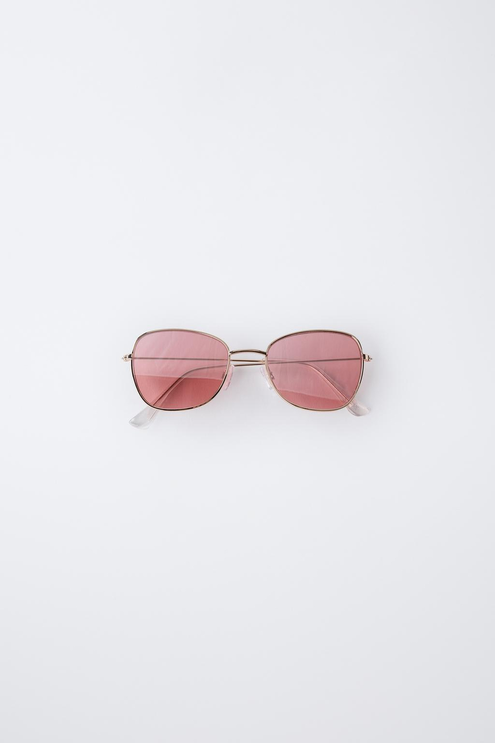 ZARA СОЛНЕЧНЫЕ ОЧКИ В МЕТАЛЛИЧЕСКОЙ ОПРАВЕ, ЗОЛОТИСТЫЙ