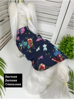 Жилет джинсовый для собак и кошек