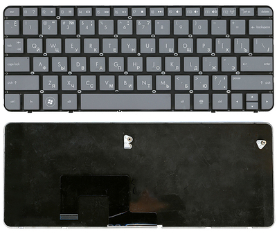 Клавиатура для ноутбука HP Mini 100E темно-серая