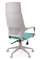 Кресло руководителя Everprof Trio Grey TM Ткань Бирюзовый