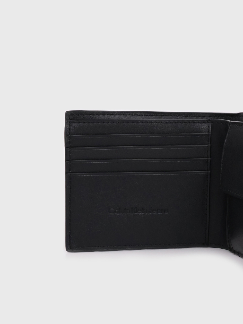 Кошелек Calvin Klein Sculpted Impression Bifold Wallet and Coin Pouch Black