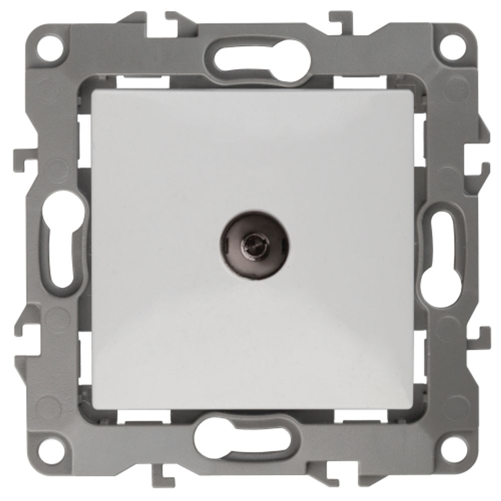 12-3101-01 ЭРА Розетка TV одиночная, IP20, Эра12, белый | Эра 12 Белый