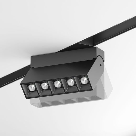 Трековый светодиодный светильник для магнитного шинопровода Maytoni Track lamps TR015-2-10W4K-B