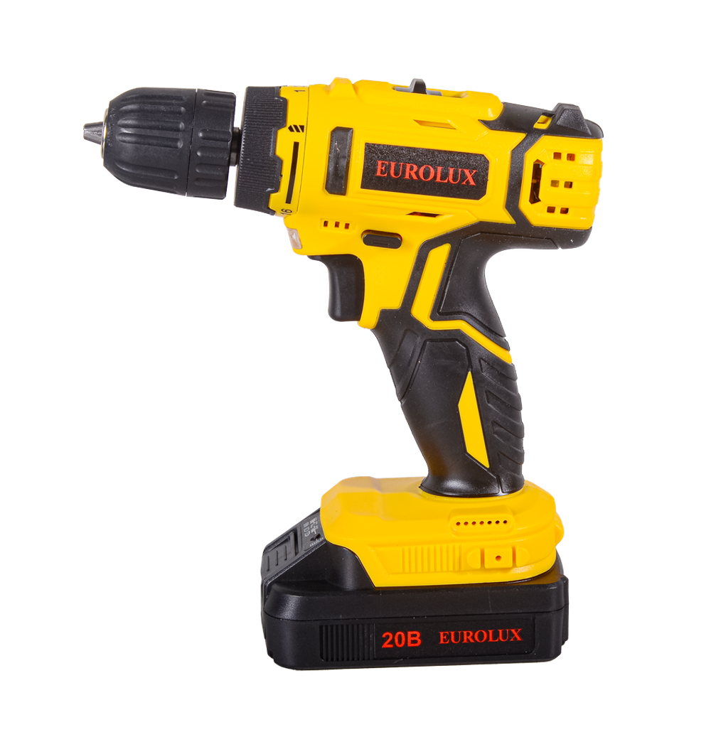 Дрель-шуруповерт Eurolux ДА-20/2Li