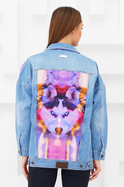 LIGVIANNI Джинсовая куртка Denim Jacket Husky