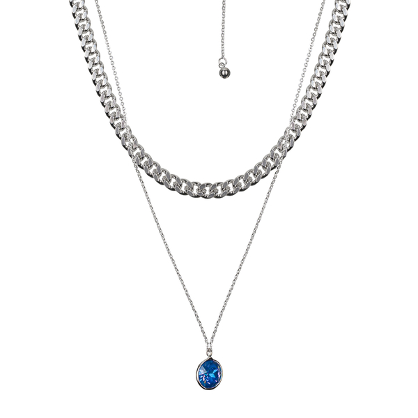 Колье Fiore Luna Royal Blue Delite B2402SW-N01.23 BL/S