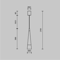 Подвесной светильник Maytoni P090PL-L12CH3K
