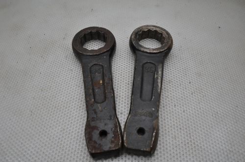 Ключ накидной ударный односторонний 36 мм 12-ти гранный  ЭЛМЕЗ Б/У