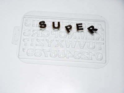 Форма для шоколада "Алфавит английский"