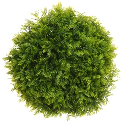 Искусственное растение шар «Самшит» высокая трава D-40см Ultramarine