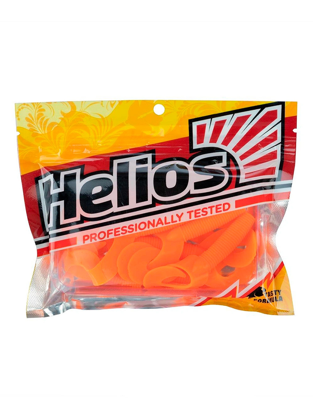 Твистер Helios Credo Double Tail 2,95"/7,5 см Cola 7шт. (HS-12-045)