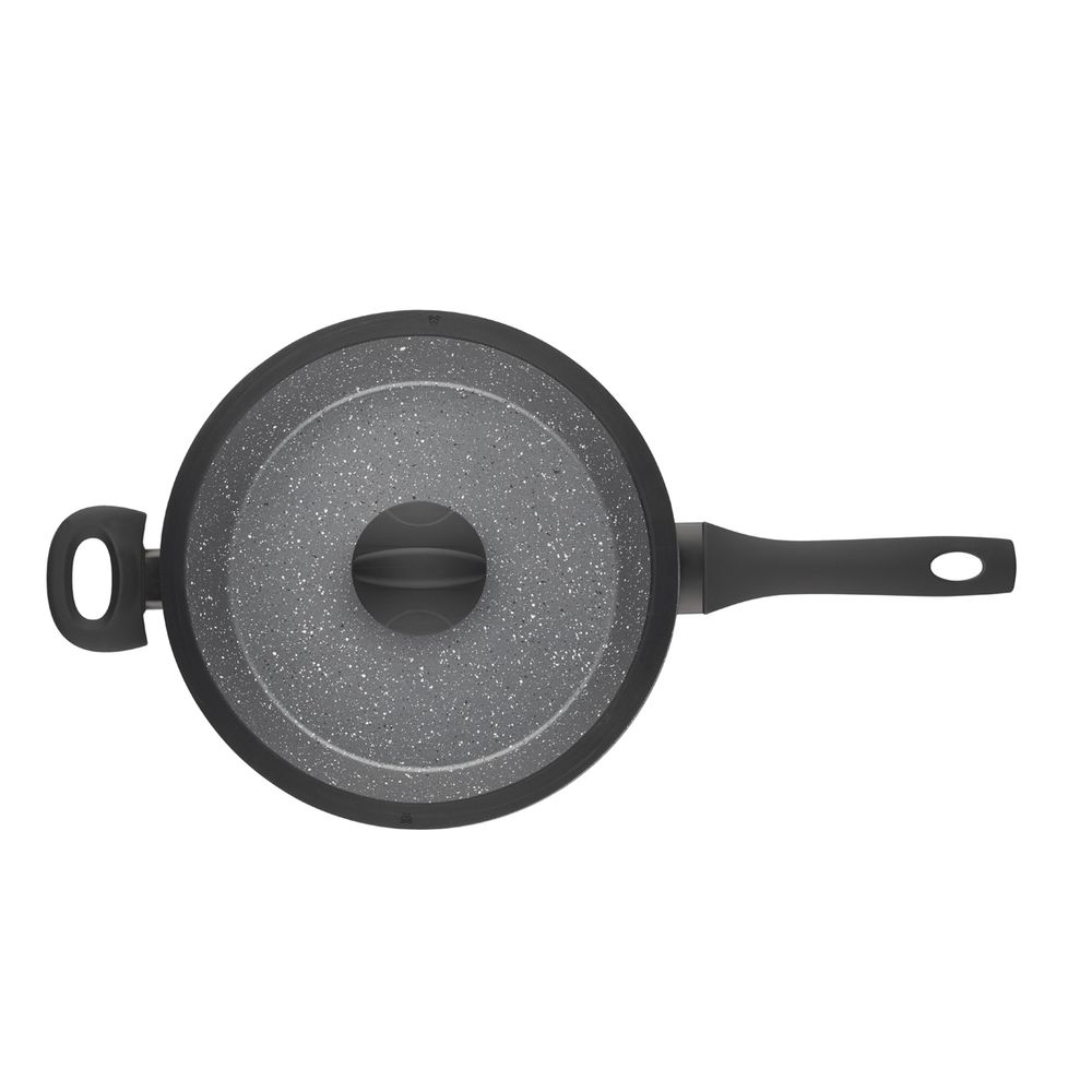 Алюминиевая сковорода-сотейник Gipfel Ambassador 52787 28 см