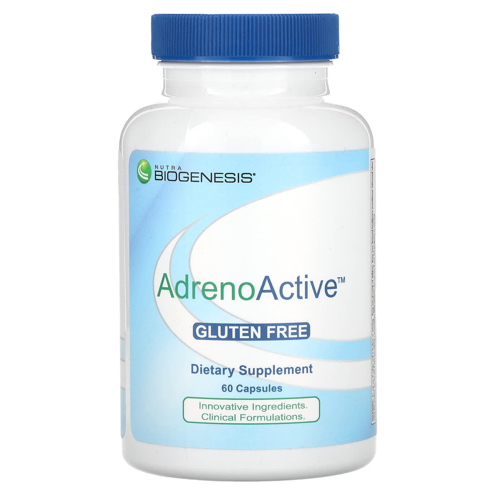 Nutra BioGenesis, AdrenoActive, 60 капсул